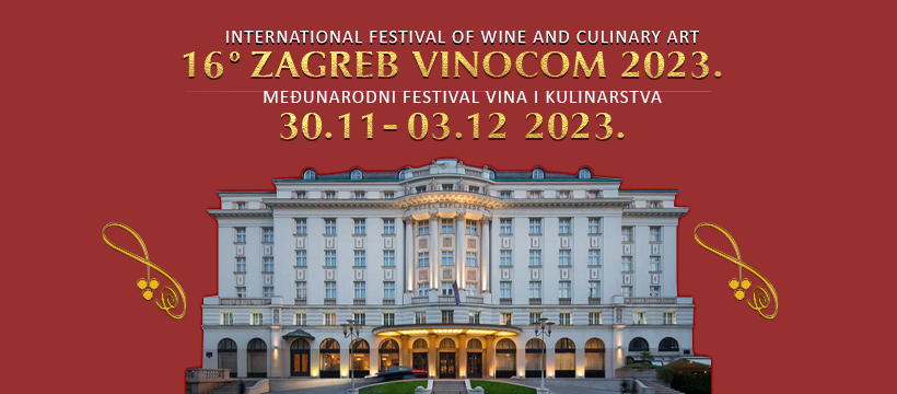 16-тото издание на VINOcom Загреб ќе се одржи во Хотел Еспланаде од 30. ноември до 3. декември 2023 година!