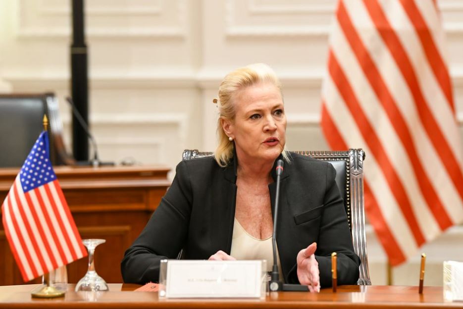 Американската амбасадорка контра поплаките од Мала Речица – нема законска обврска ДУИ да биде во влада