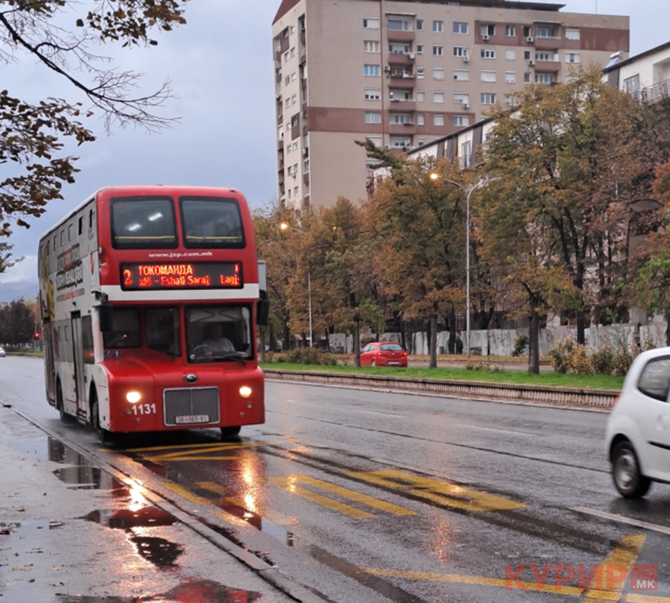 Од утре до понеделник јавниот превоз во Скопје по неделен возен ред