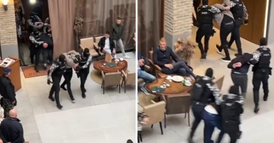 ВИДЕО: Специјалци влетаат во хотел, филмско апсење во Белград