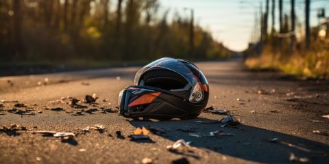 Со мотоцикл паднал на коловоз, тешко повреден скопјанец