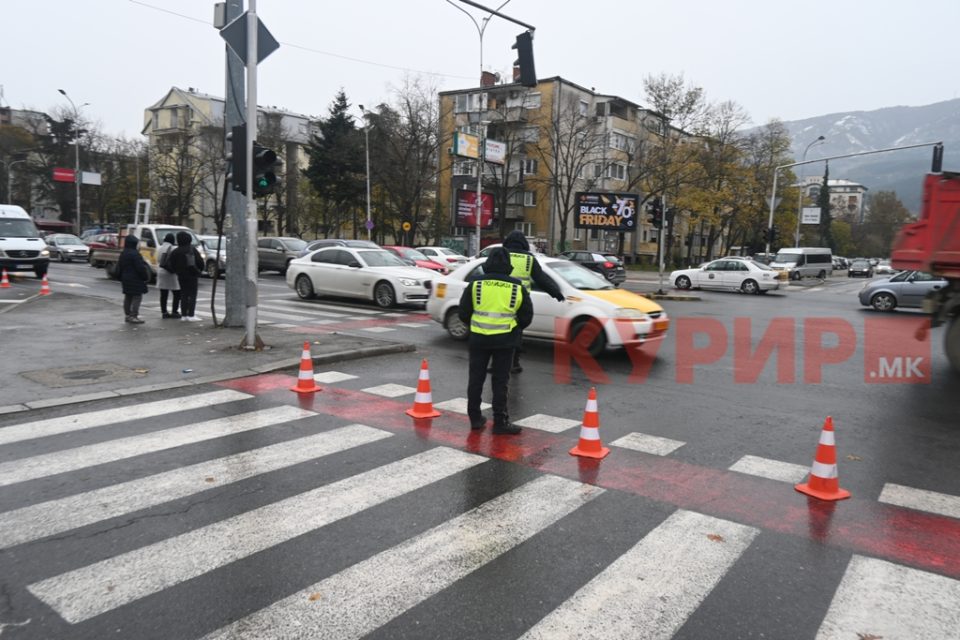 Времен режим на сообраќај на крстосница булевар АСНОМ со улица Февруарски Поход