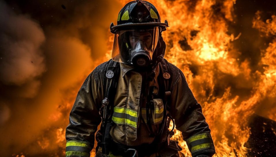 Се запали викендичка во Катланово, пожарот го гаснат 15 пожарникари