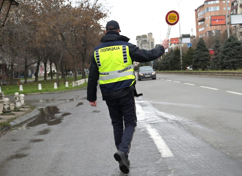 МВР: 152 санкционирани возачи во Скопје