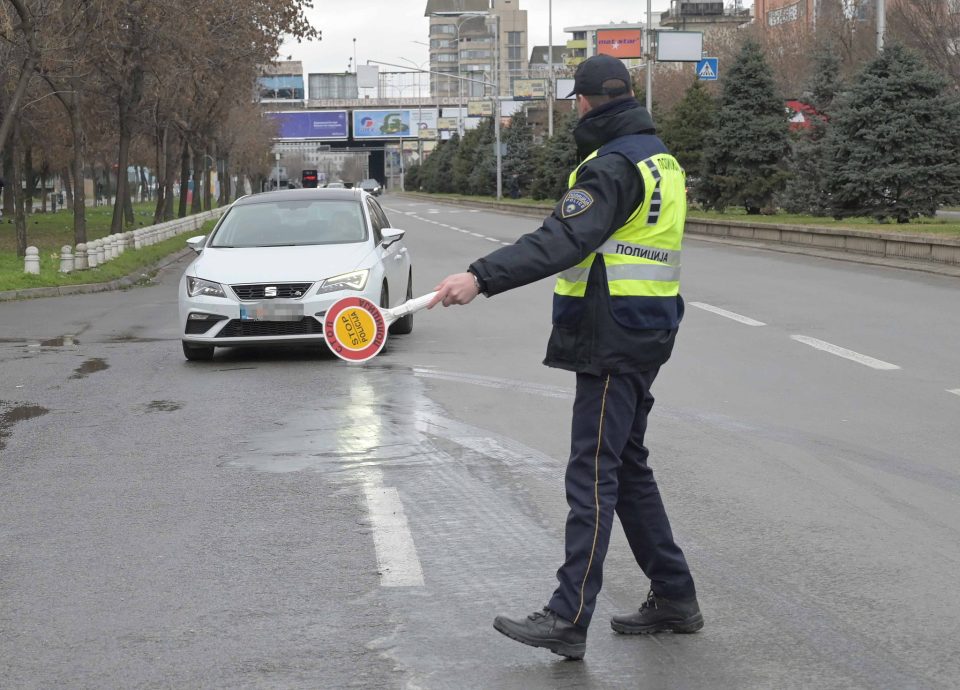 Скопје: 181 санкциониран сообраќаен прекршок