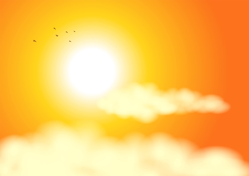 ВОНРЕДНА ПЕОГНОЗА: Од утре до крајот на неделава жолто и портокалово ниво за опасност од високи температури