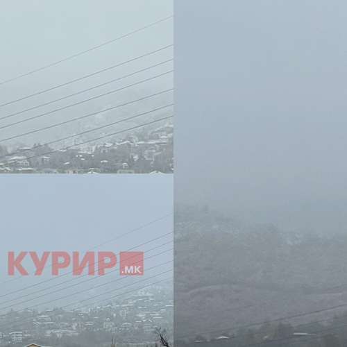 СНЕГ БЕЗ ПРЕСТАН ВРНЕ НА ВОДНО ВО ОВИЕ МОМЕНТИ – вистинска зимска идила за сите скопјани кои денес ќе се одлучат да заминат на планината (ФОТО)