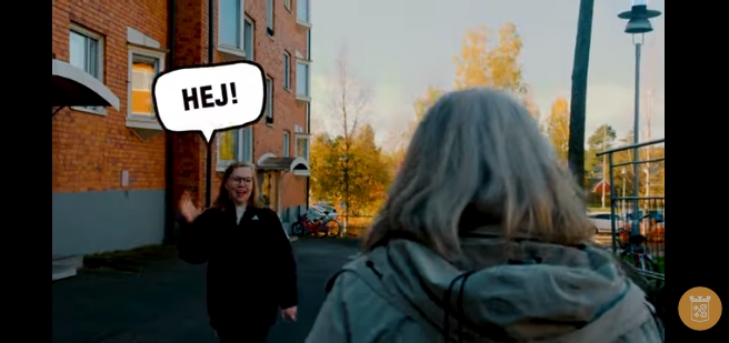 Шведски град ги поттикнува жителите да си велат „здраво“ (ВИДЕО)
