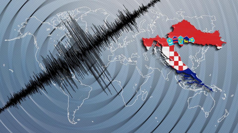 Серија земјотреси ја погодија Хрватска