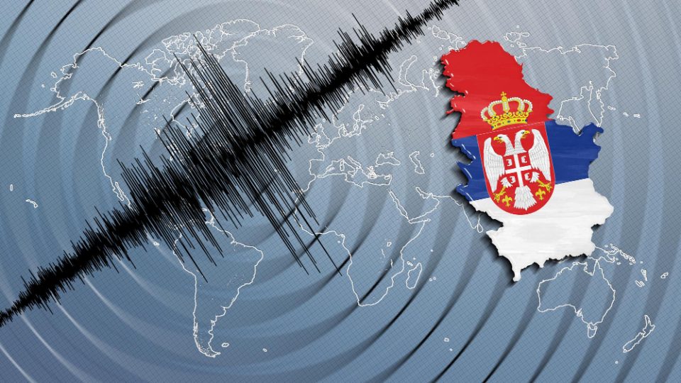 Земјотрес ја погоди Србија