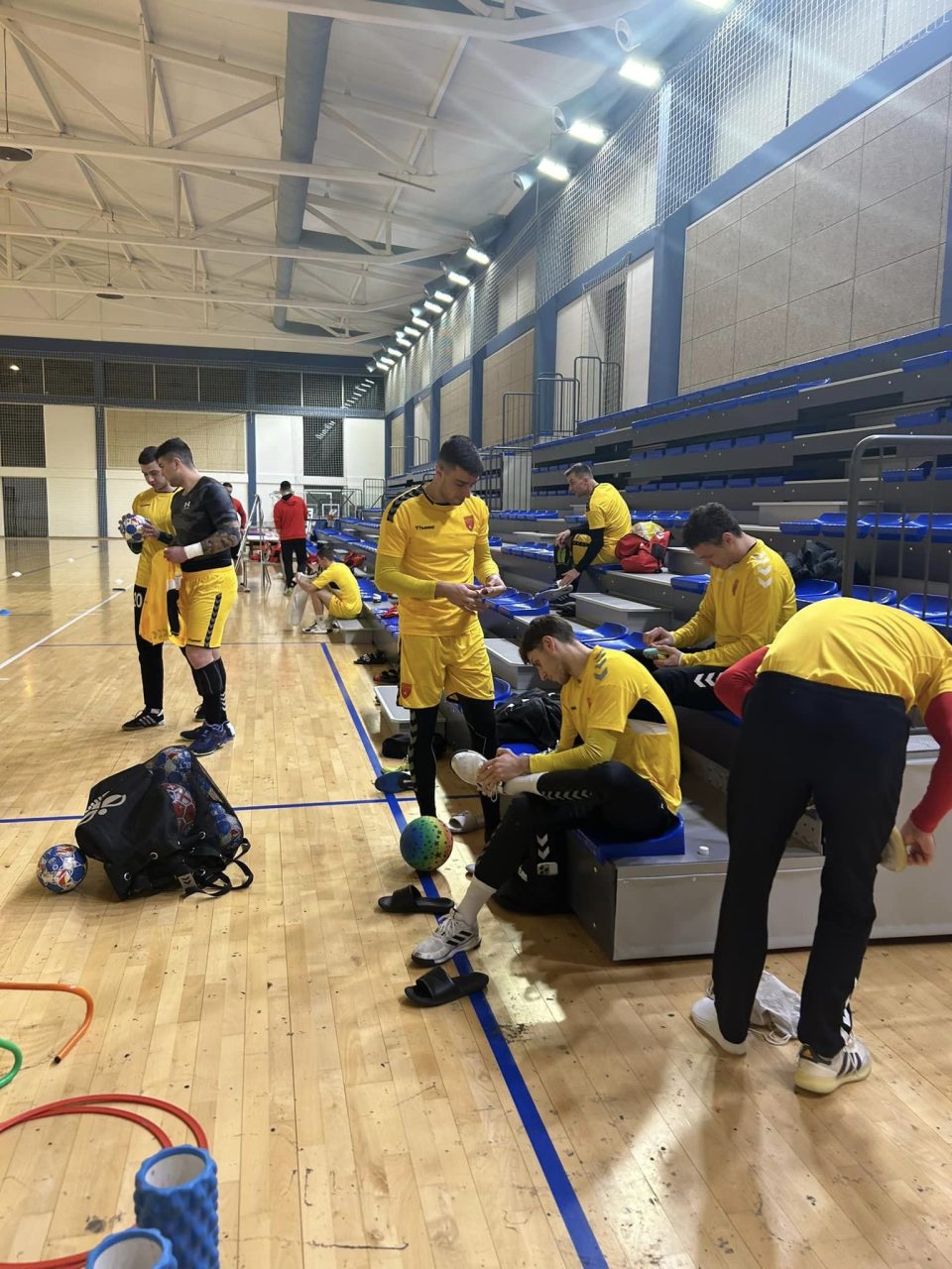 Ракометната репрезентација го одржа првиот тренинг во Стара Пазова