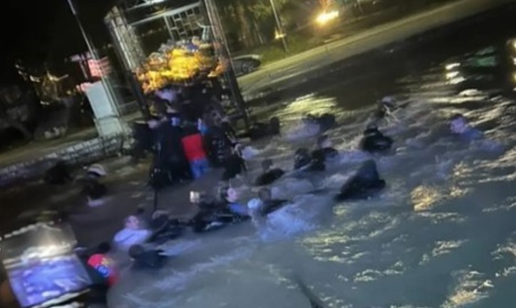 ХАОС ВО БЕЛГРАД: Потона сплав, млади лица пливаат во река (ВИДЕО)