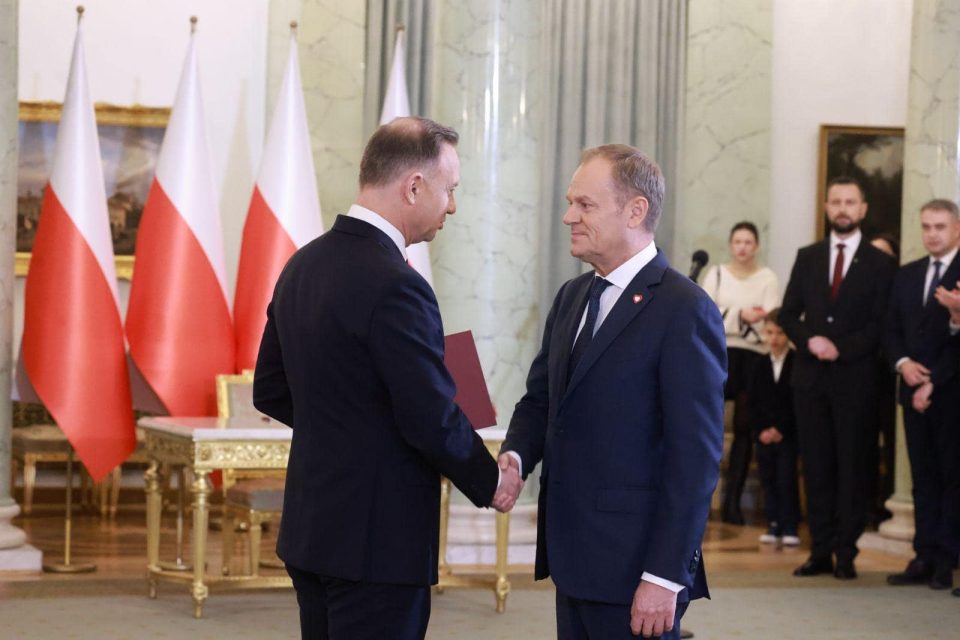 Доналд Туск положи заклетва како премиер на Полска