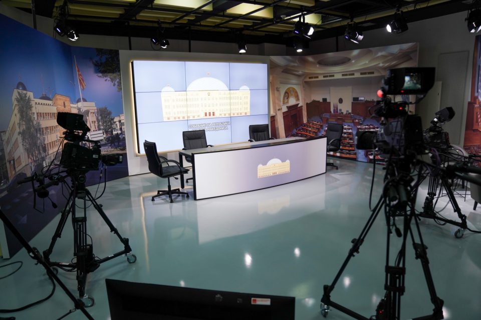 Собранието доби ТВ студио