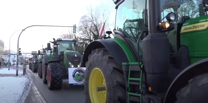 Повторно протест на германските земјоделци