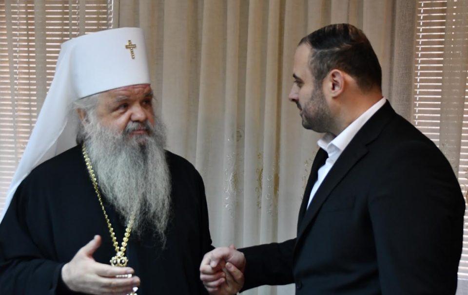 Градоначалникот Ѓорѓиевски на литургија по повод именденот на Архиепископот Охридски и Македонски г.г. Стефан