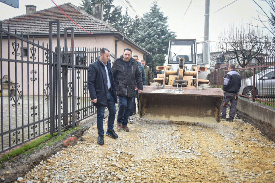 Стефковски: Продолжува модернизирањето на патната инфраструктура во Гази Баба