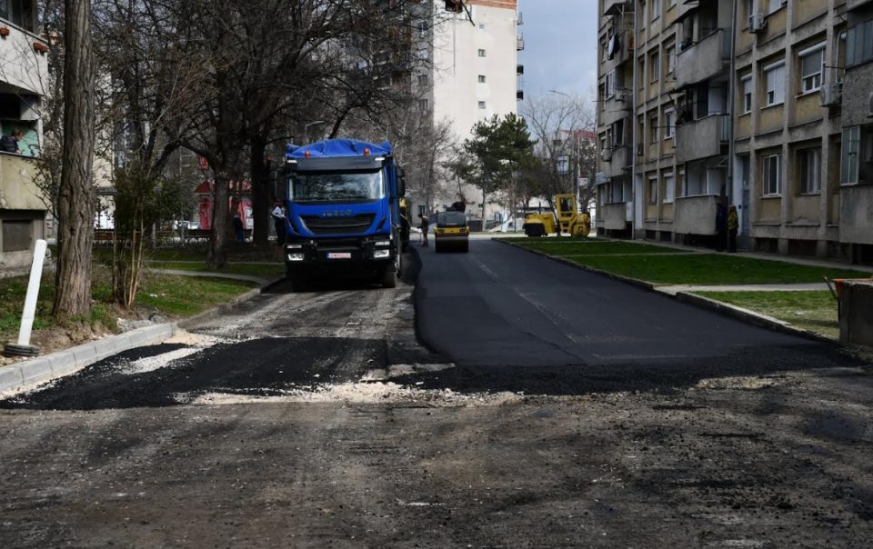 ​Кисела Вода изгради нов паркинг и реконструираше сообраќајници во близина на ООУ “Кирил Пејчиновиќ”