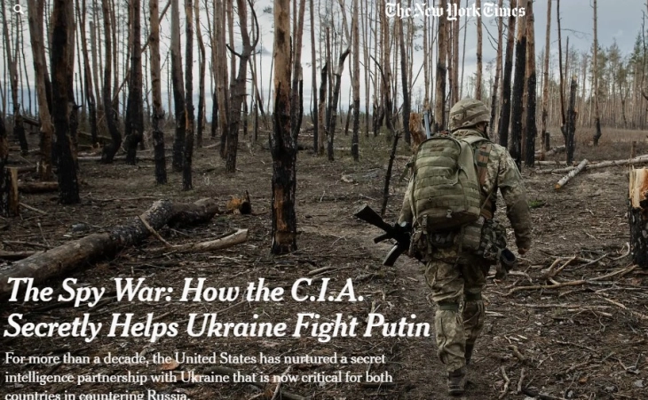 „Њујорк тајмс“: ЦИА има 12 тајни бази во Украина, долж границата со Русија