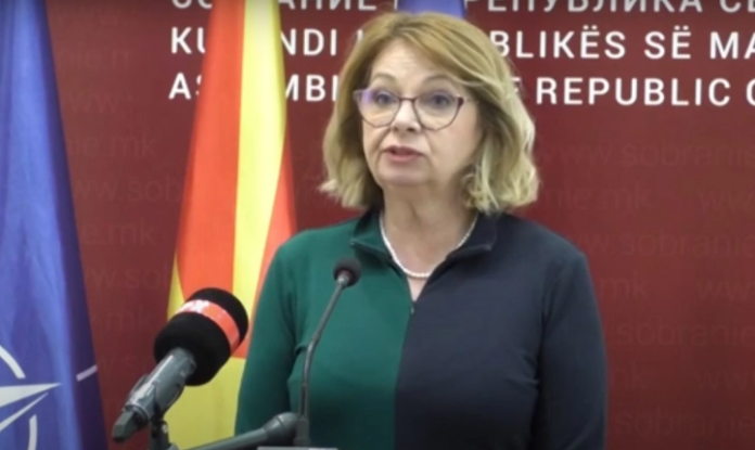 Калеска Ванчева бара од Милошоски веднаш да го стави Законот за рестриктивни мерки на собраниска комисија