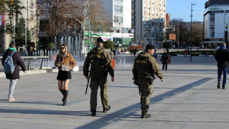 Зголемено присуство на воена полиција во поголемите градови во Србија
