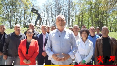 Сајкоски: Од симболот на македонската борба ве повикувам да се обединиме против криминалот и корупцијата за да донесеме подобар живот