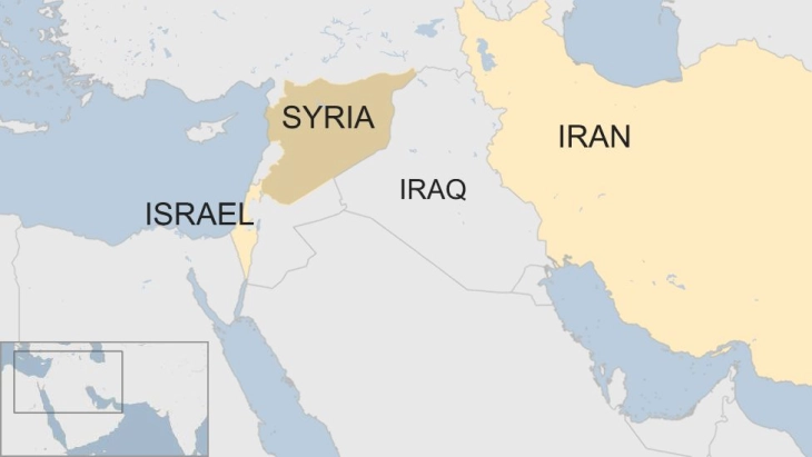 Израел изведе напади на југот на Сирија