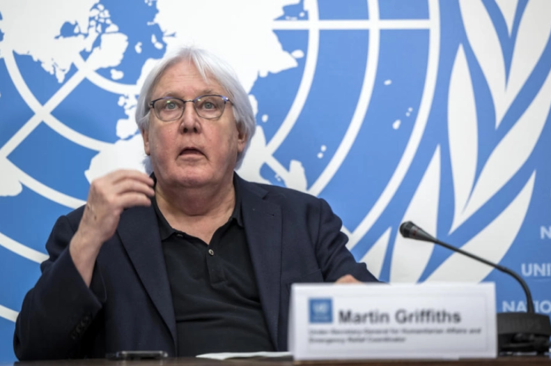 Грифитс повика на итен прекин на војната во Газа