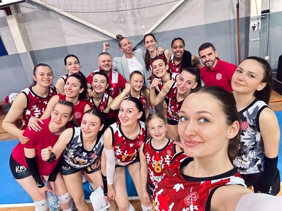 Одбојкарките на Работнички Скопје ја одбранија шампионската титула