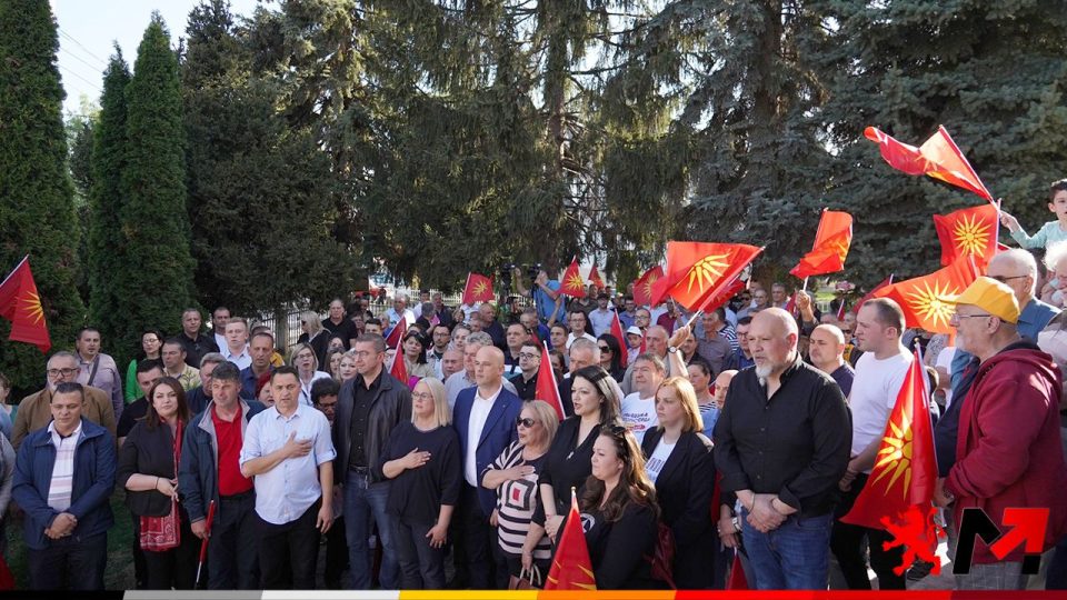 Мицкоски: Измеќарите од СДС им ја подарија на тацна државата на ДУИ и Ахмети, Пендаровски не е претседател на сите граѓани, тоа мора да го промениме