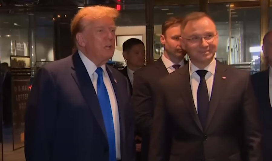 Приватна средба на полскиот премиер со Трамп