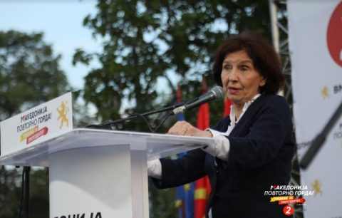 Гордана Сиљановска-Давкова: Прагот на издржливост на Mакедонците е надминат кога некој вели дека: „не си тоа што си туку тоа што јас мислам дека си“