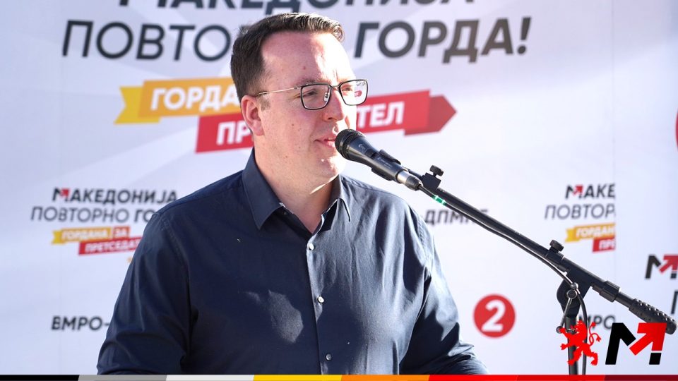 Николоски: Пендаровски е извор и поддржувач на корупцијата во Македонија и е далеку од чесен човек
