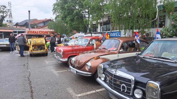 Изложба на стари автомобили „Зрно по зрно“ се одржа во Кочани