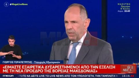 Герапетритис: Ќе бидеме строги за верното и доследно спроведување на Договорот од Преспа од Северна Македонија