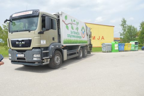 Ново возило за комунален отпад на ЈКП „Илинден“