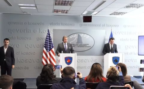 Косовската влада негира дека стои зад лажната вест за смена на Ескобар од емисар на САД за Западен Балкан