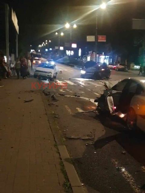 Детали за тешката сообраќајка на „Водњанска“, повредени седум лица