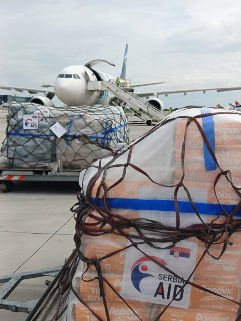 Србија испраќа хуманитарна помош за Појасот Газа во вредност од три милиони евра