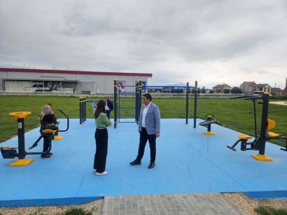 Теретана на отворено за прв пат во општина Илинден