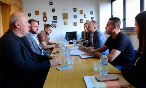 Министерот Тошковски во посета на Секторот за меѓународна полициска соработка