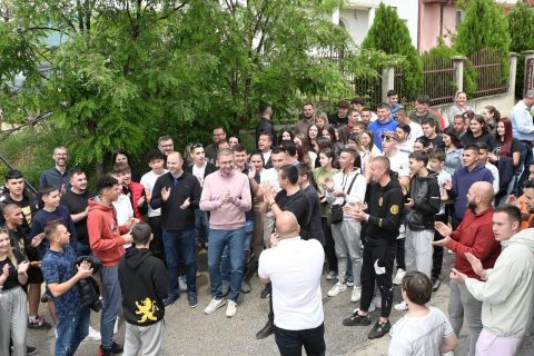 Мосајловски и Мицкоски на дружба со младите од Бутел: Силата, енергија и иднината на ВМРО-ДПМНЕ и МАКЕДОНИЈА!
