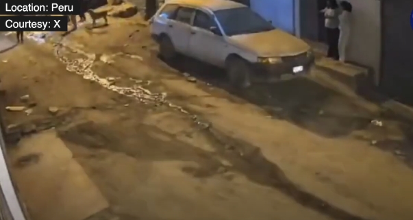 ВИДЕО: Први снимки од силниот земјотрес од 7 степени во Перу