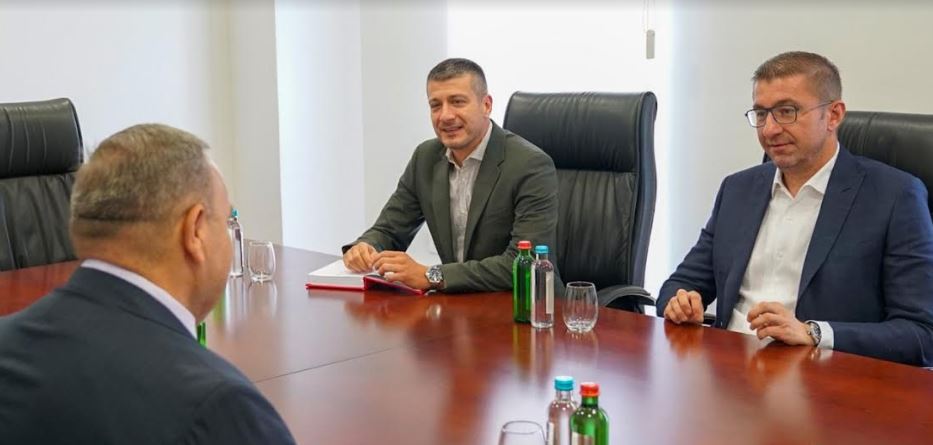 Мицкоски на средба со амбасадорот на УНДП, Григоријан: Констатирана континуираната поддршка и можност за уште повеќе заеднички проекти со владата на ВМРО-ДПМНЕ
