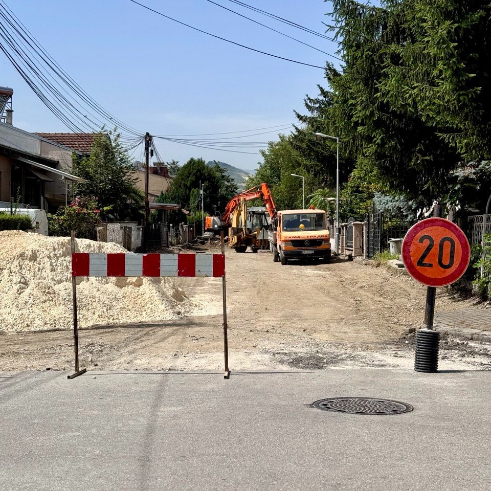 Целосна реконструкција на улицата „Илија Димовски – Гоче“ во населбата Лисиче