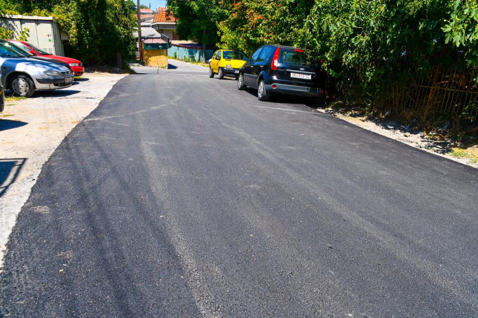 Реконструирани повеќе улици во Припор, Црниче и Пржино