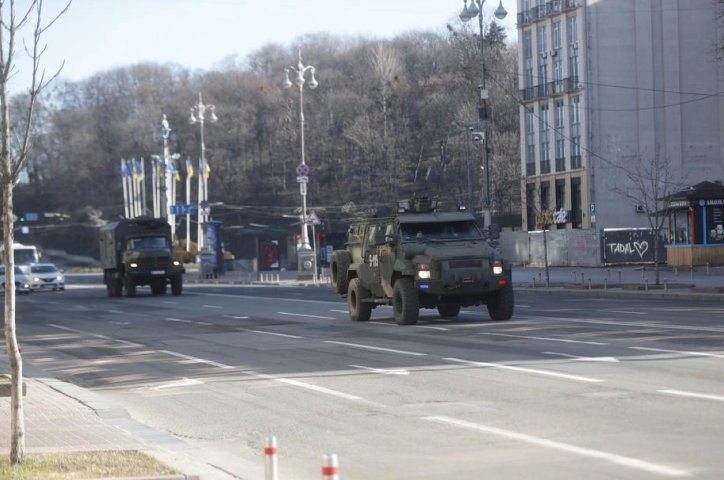 Воздушна тревога во Киев за време на посетата на Блинкен и Лами