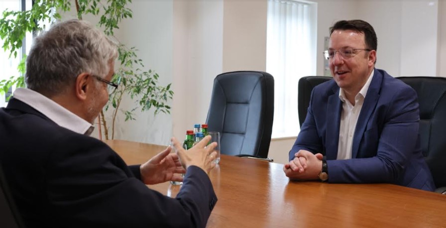 Николоски оствари средба со унгарскиот амбасадор, ги потенцираше реформските процеси