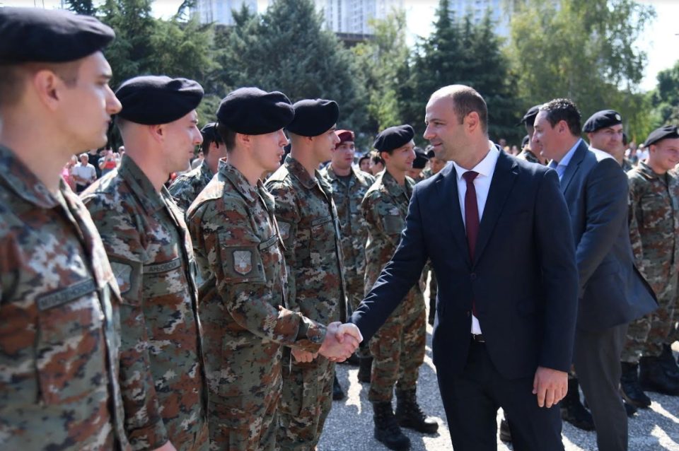 Мисајловски до офицерите и подофицерите: Вие сте дел од од македонската армија, институцијата со најголема доверба во татковината