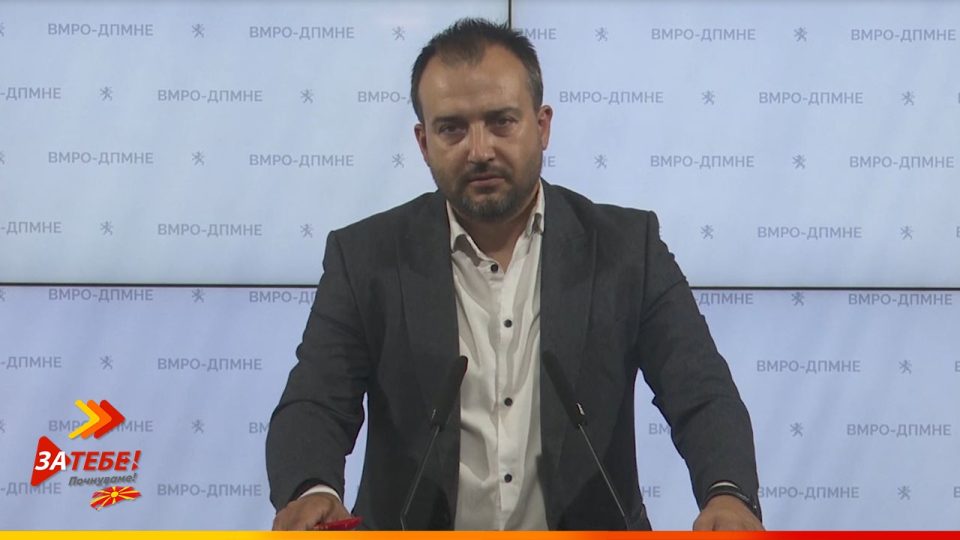 Лефков: СДС како власт ги користеле институциите за испумпување на пари преку тендери, ДЗР утврдил во спроведувањето на јавните набавки